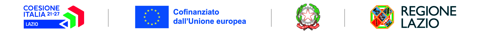 Coesione Italia 2021-2027 – Unione europea – Repubblica Italiana – Regione Lazio